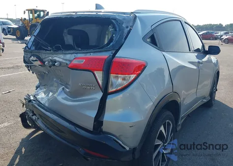 2019 Honda Hr-V Sport из США, поврежденный, VIN 3CZRU6H1XKG720068